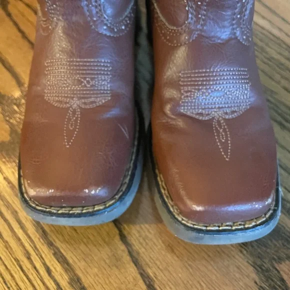 Durango Rodeo Brown Kids' Western Boots - Picture 6 of 10